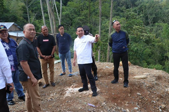 Jalan Terjal Desa Pulau Panggung - Batusurau Segera Direhab