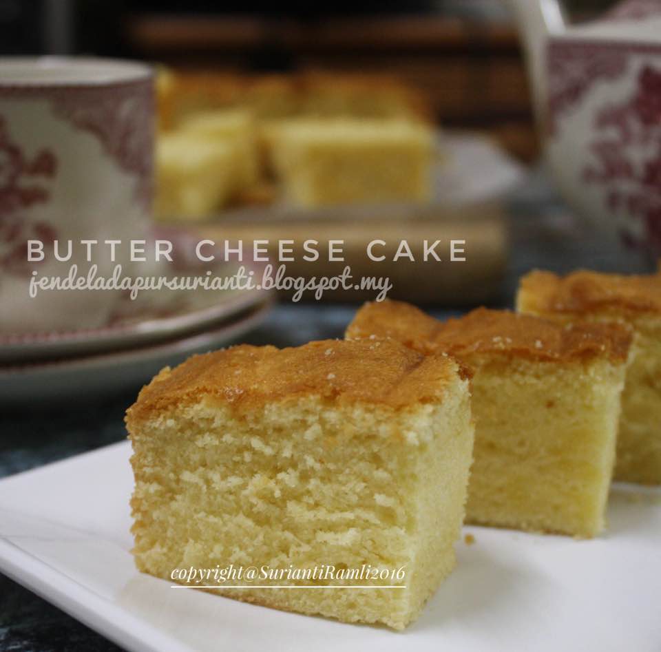 Jom masak: Butter Cheese Cake yang sangat sedap