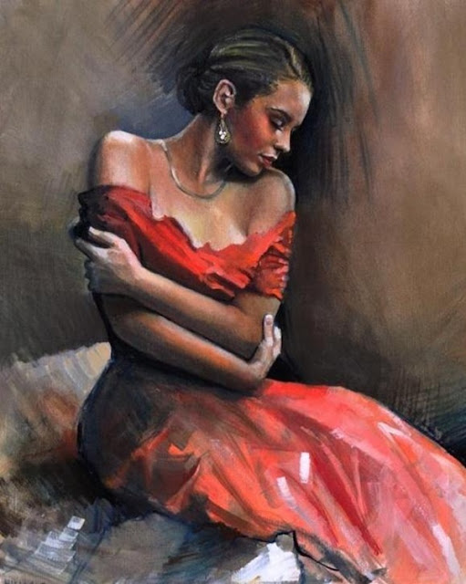 Adorable Paintings by Polish Figurative Painter "Emilia Wilk"