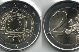 Slovenia 2 euro 2015 - 30 years of the EU flag