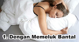 Sifat orang yang tidur dengan Memeluk Bantal