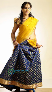 South Indian Actress Divya Singh Latest Hot Saree Photoshoot Stills 2013