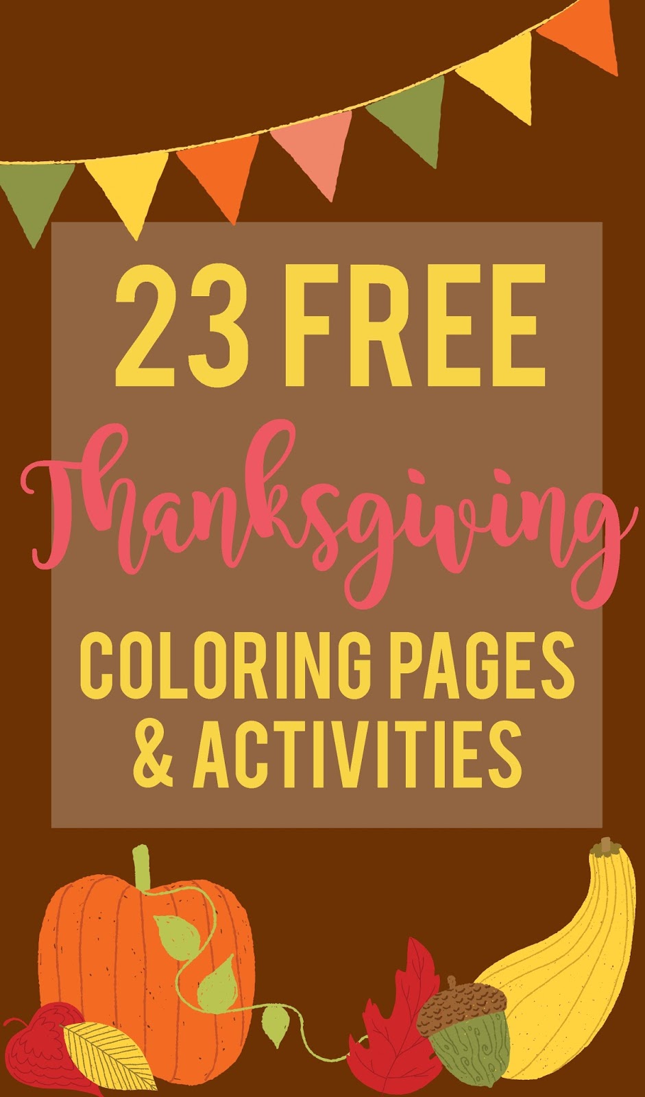 23 Free Thanksgiving Coloring Pages and Activities a great round up of coloring pages