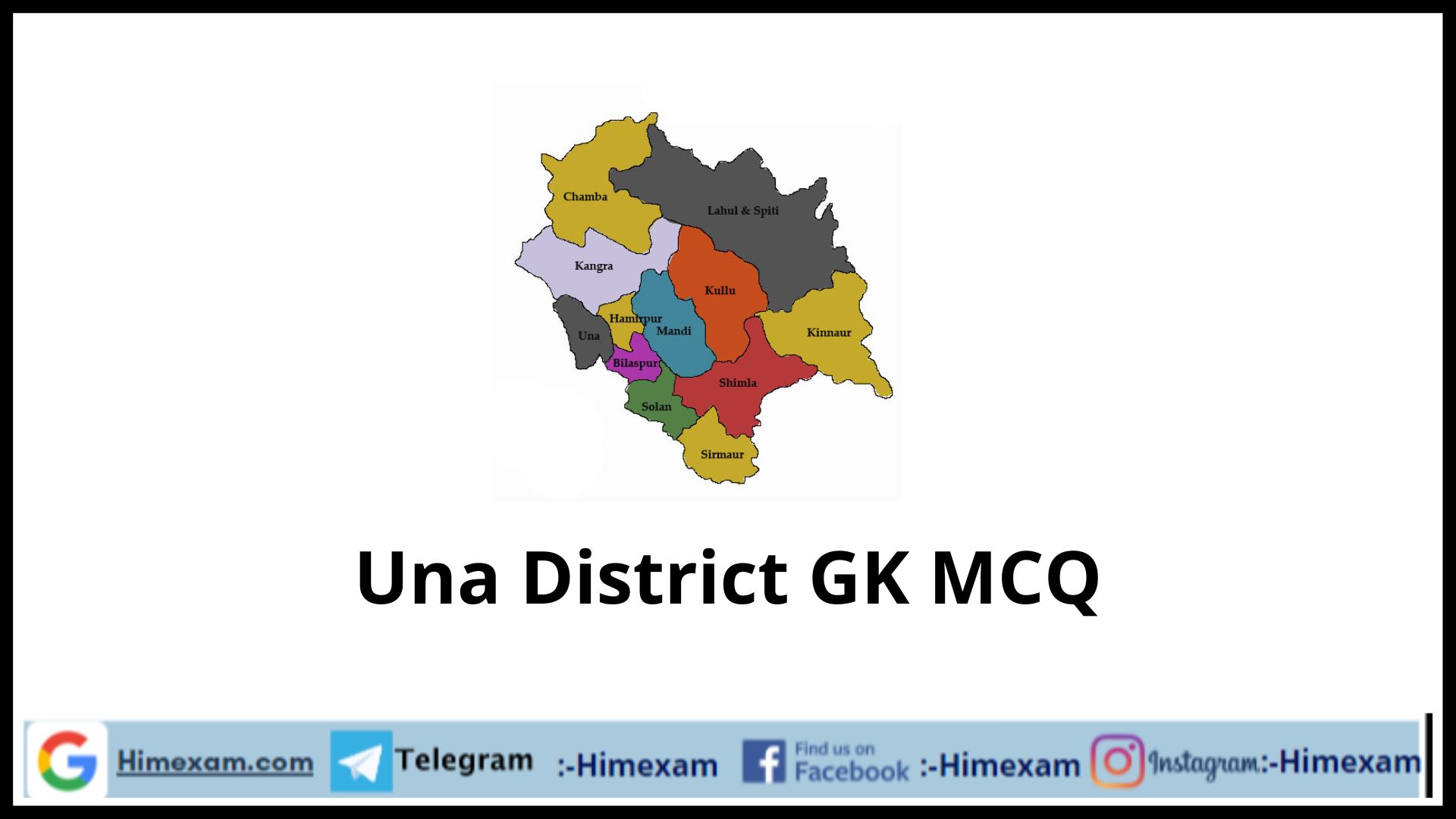 Una District GK MCQ