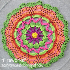 crochet mandala