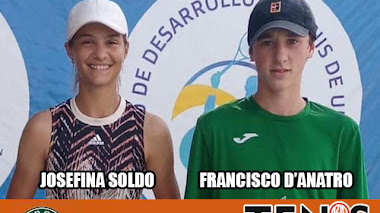 Roland Garros Junior 2023: Josefina Soldo y Francisco D'Anatro participarán en el clasificatorio sudamericano