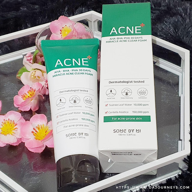 Review Some by Mi AHA BHA PHA 30 days Miracle Acne Clear Foam
