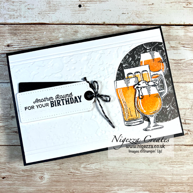 Let's Make A Masculine Card With A Beer Theme