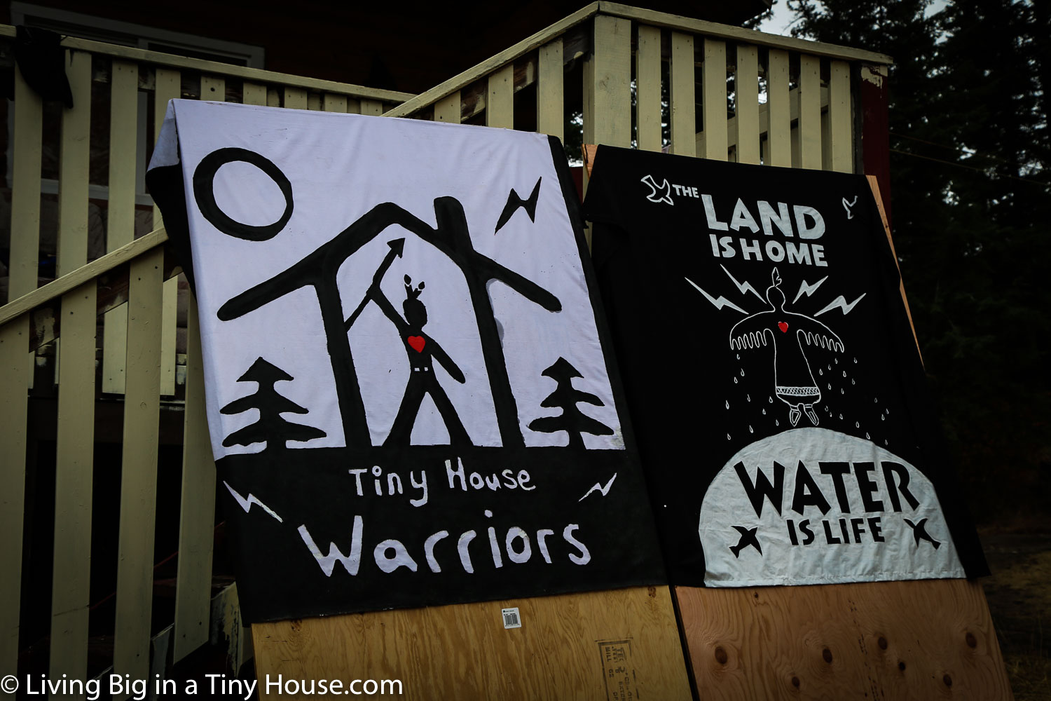 CENSORED NEWS SECWEPEMC Tiny House Warriors Build to 