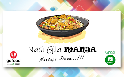 Desain Spanduk Nasi Goreng Gila