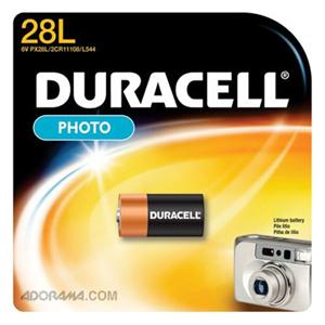 Duracell PX28L 6V Photo Lithium Battery, 1 Pack