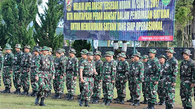 Apel Dansat 2017  Kodam III/Siliwangi Diikuti 221 Peserta