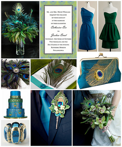 photos of Peacock Wedding Ideas