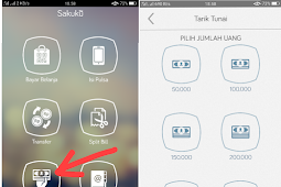 Tarik Tunai Sakuku di ATM BCA