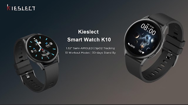 Kieslect K10 Smart watch Review - Best Semi-Amoled Display Smart watch Budget Series 