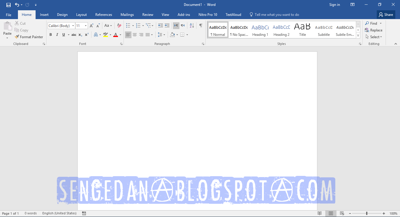 Menampilkan Rules dan Batas Crop Teks Microsoft Word