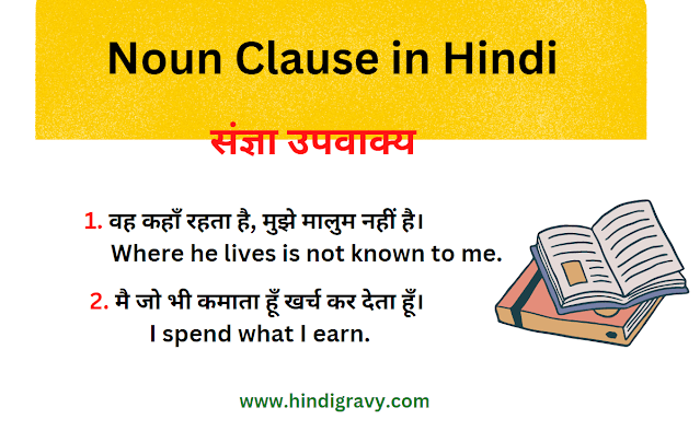 Noun Clause in Hindi