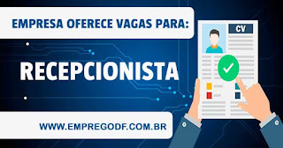 Recepcionista de consultório