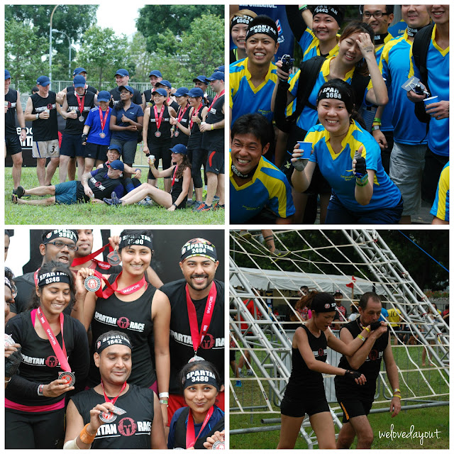 Stronger friendship going through Spartan Race together