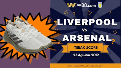 Tebak Skor Liverpool vs Arsenal Dapatkan Shoes Adidas