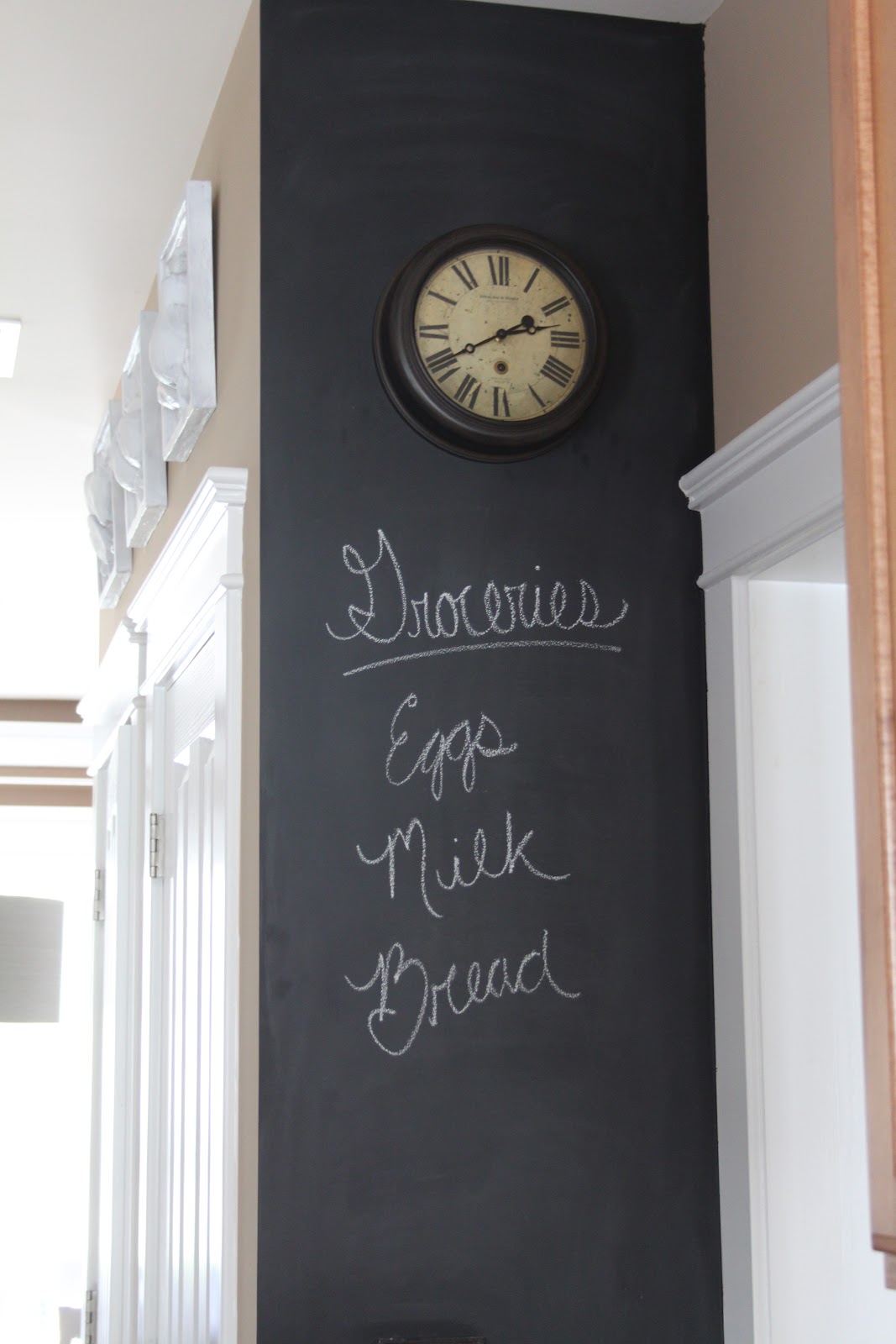 Kitchen chalkboard, Chalkboard wall kitchen, Sweet home