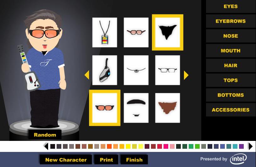 Avatar Creator - South Park Studio online 2