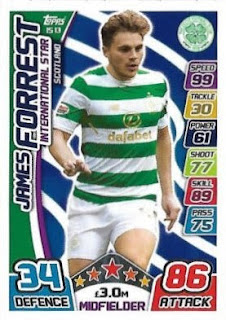 Topps Match Attax SPFL 2017-2018 Celtic Set