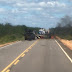 Carro forte é explodido na BA-210 entre Juazeiro e Curaçá