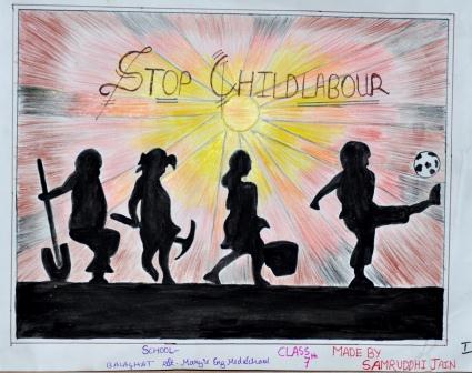 Stop Child Labour Samruddhi Jain from Balaghat district of Madhya Pradesh 