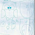 moldes Búhos manualidades foam o fieltro