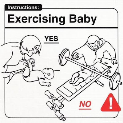 Funny Wallpapers For Boys. Exercising baby wallpapers