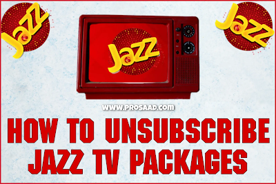 Jazz TV Unsubscribe Code