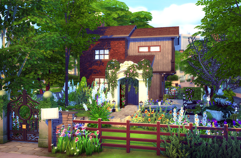 Sims 4 Cozy Garden Retreat