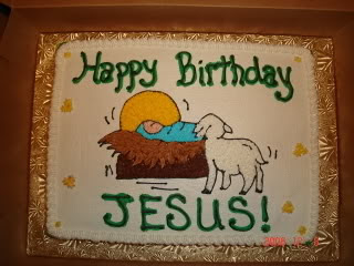 Happy Birthday Jesus Cake on Happy Birthday To Jesus