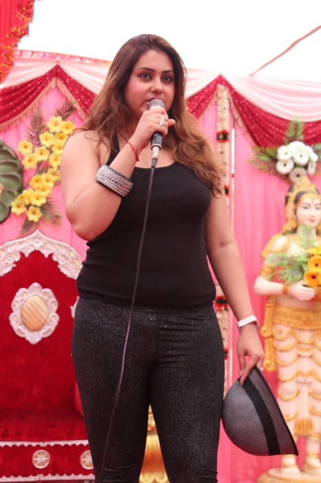 namitha at js paradise family marriage hall launch unseen pics