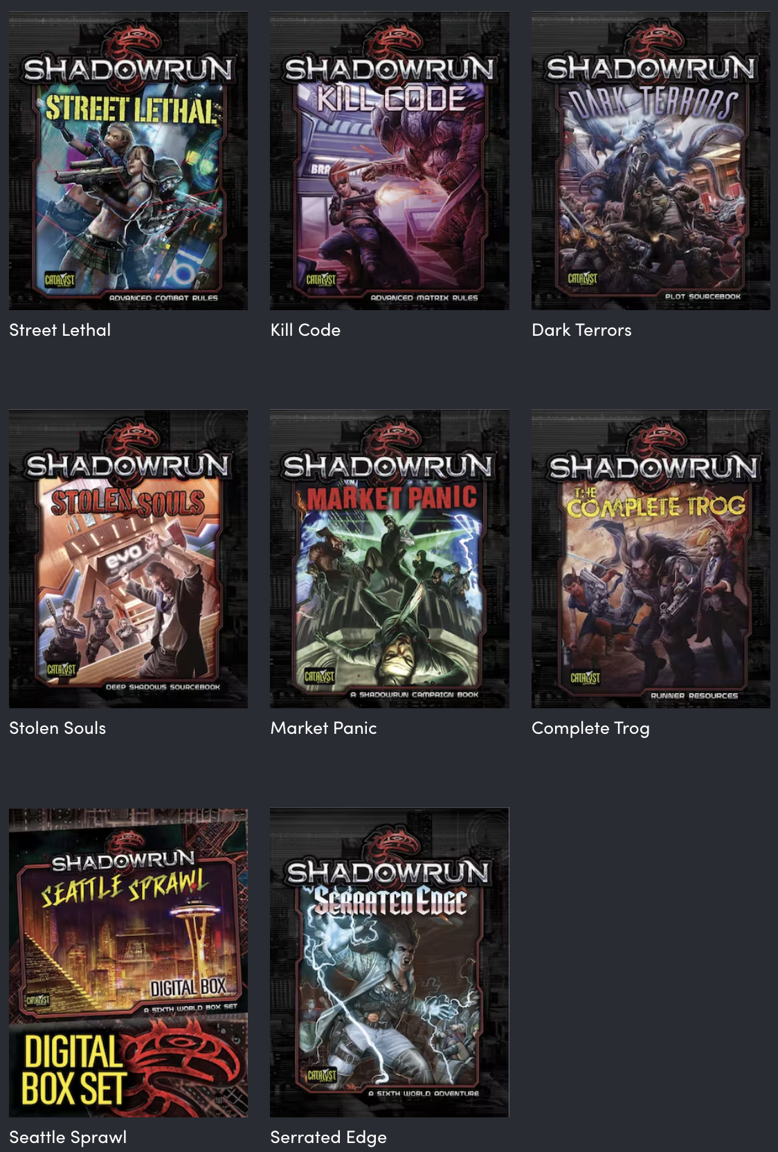  Shadowrun RPG: The Complete Trog