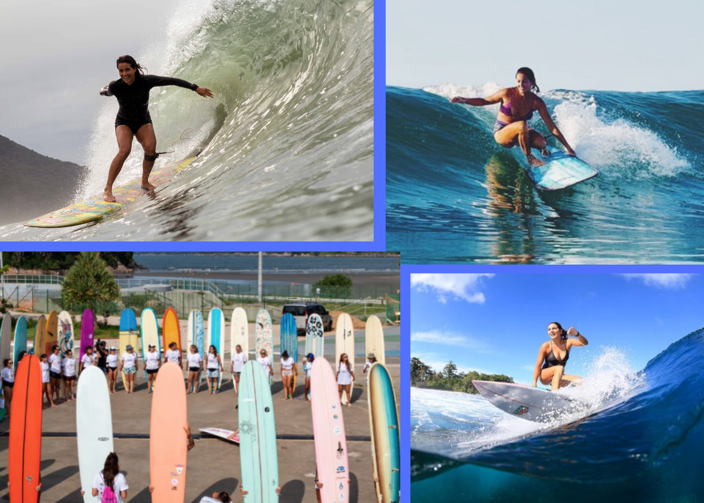 Festival Sul-Americano de Longboard - Mês de março tem surf feminino em Santos