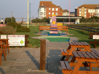 Little Oasis Crazy Golf course in Cliftonville, Margate, Kent