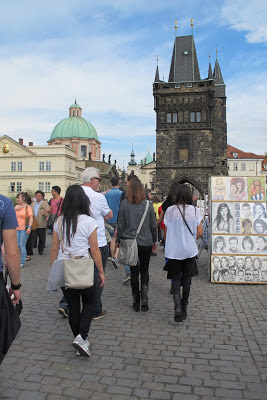 Praag : ( aan ) de Karlsbrug 