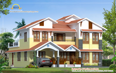 Contemporary Villa design  - 257 Sq M (2770 Sq. Ft) - January 2012