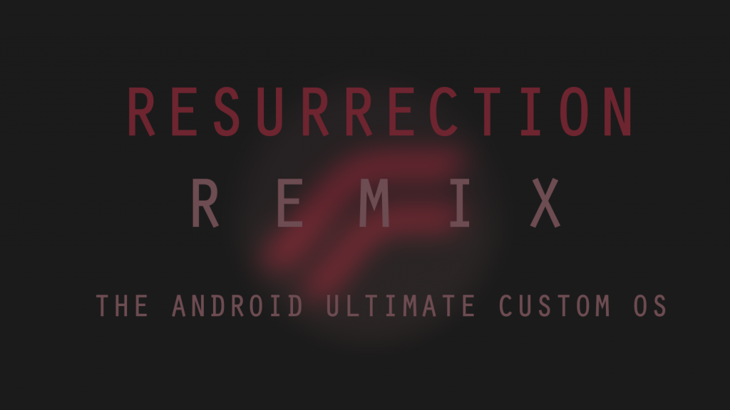 [SC7731] [5.1.1] Resurrection Remix LP V5.5.9 Rom For Lenovo A1000