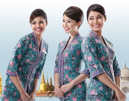 17 Contoh Model Baju  Batik Pramugari  Terbaru 2019