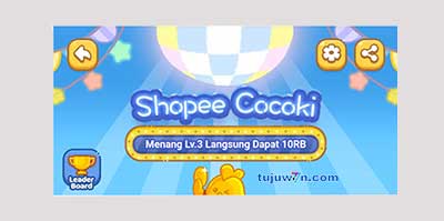 Cara Main Shopee Cocoki Selesaikan Level 3 Untuk Mendapatkan Hadiah Koin 10 Ribu