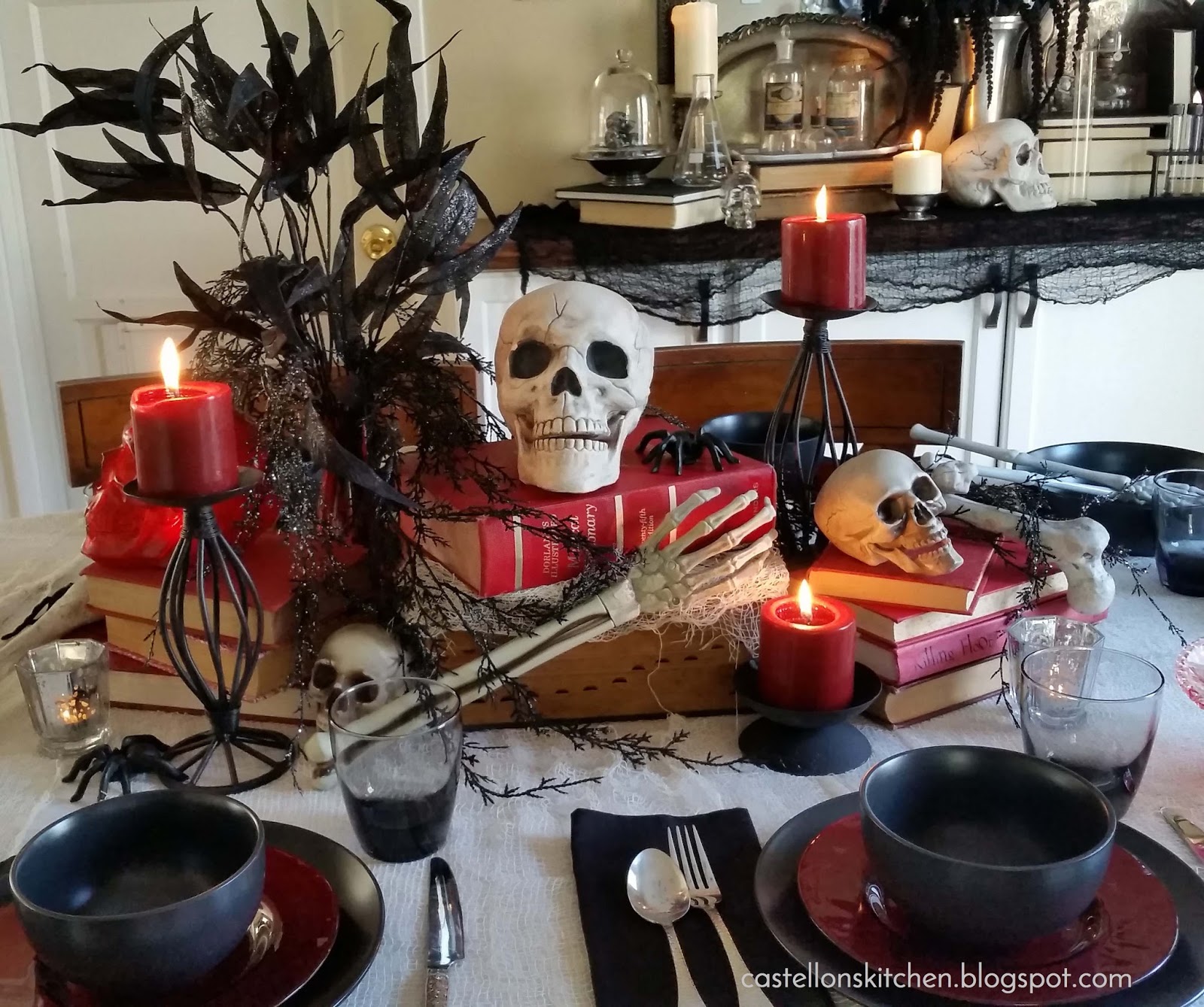 Castellon s Kitchen  Halloween  Decorating 2019