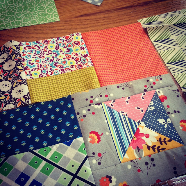 Starting a new patchplay quilt...