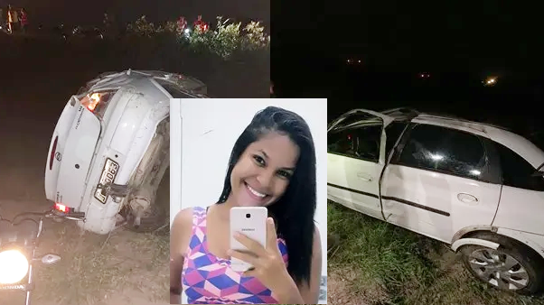VIDEO: Mulher morre em acidente na BA-120 ao sair de festa de aniversário