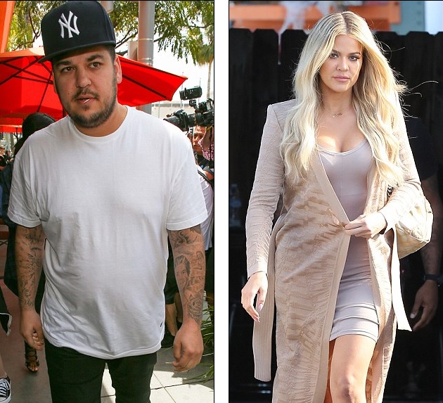 Khloe Kardashian holds finally hands with Rob and accept his relationship with Blac Chyna