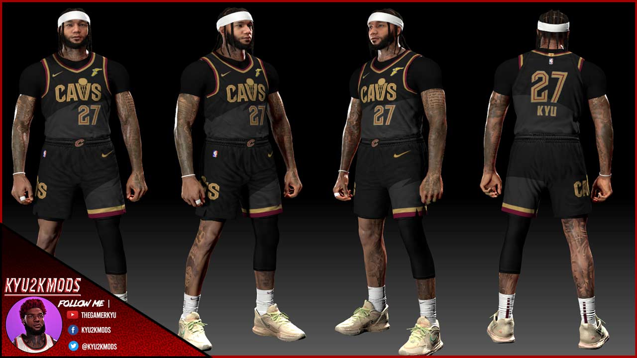 NBA 2K24 Cleveland Cavaliers City Concept Jersey