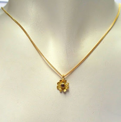Gold Chain with Pendant