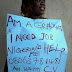 Graduate walks from Fed. Secretariat to National Assembly looking for a job (photos) 